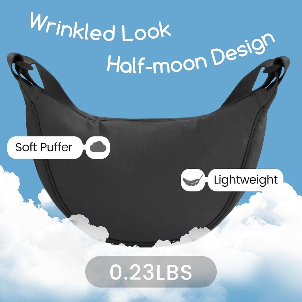 Crossbody Sling Bag for Women & Men,Lightweight Travel Sling Bag with Adjustable Strap,Small Shoulder Bag for Work