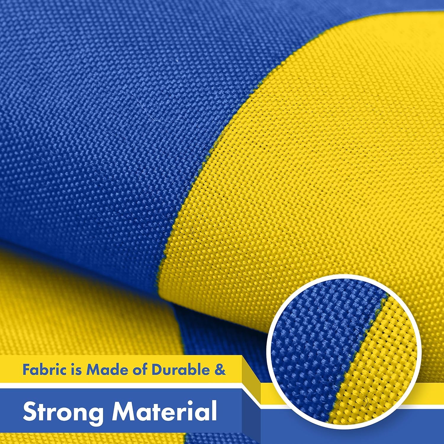 Ukraine Ukrainian Coat of Arms Flag | 3X5 Ft | Liteweave Pro Series Printed 150D Polyester | Ukrainian National Country Flag, Indoor/Outdoor, Vibrant Colors