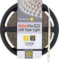 Ribbonflex Pro 12V White LED Strip Lights 60 Led/M, 3000K, 12 Ft, 142220