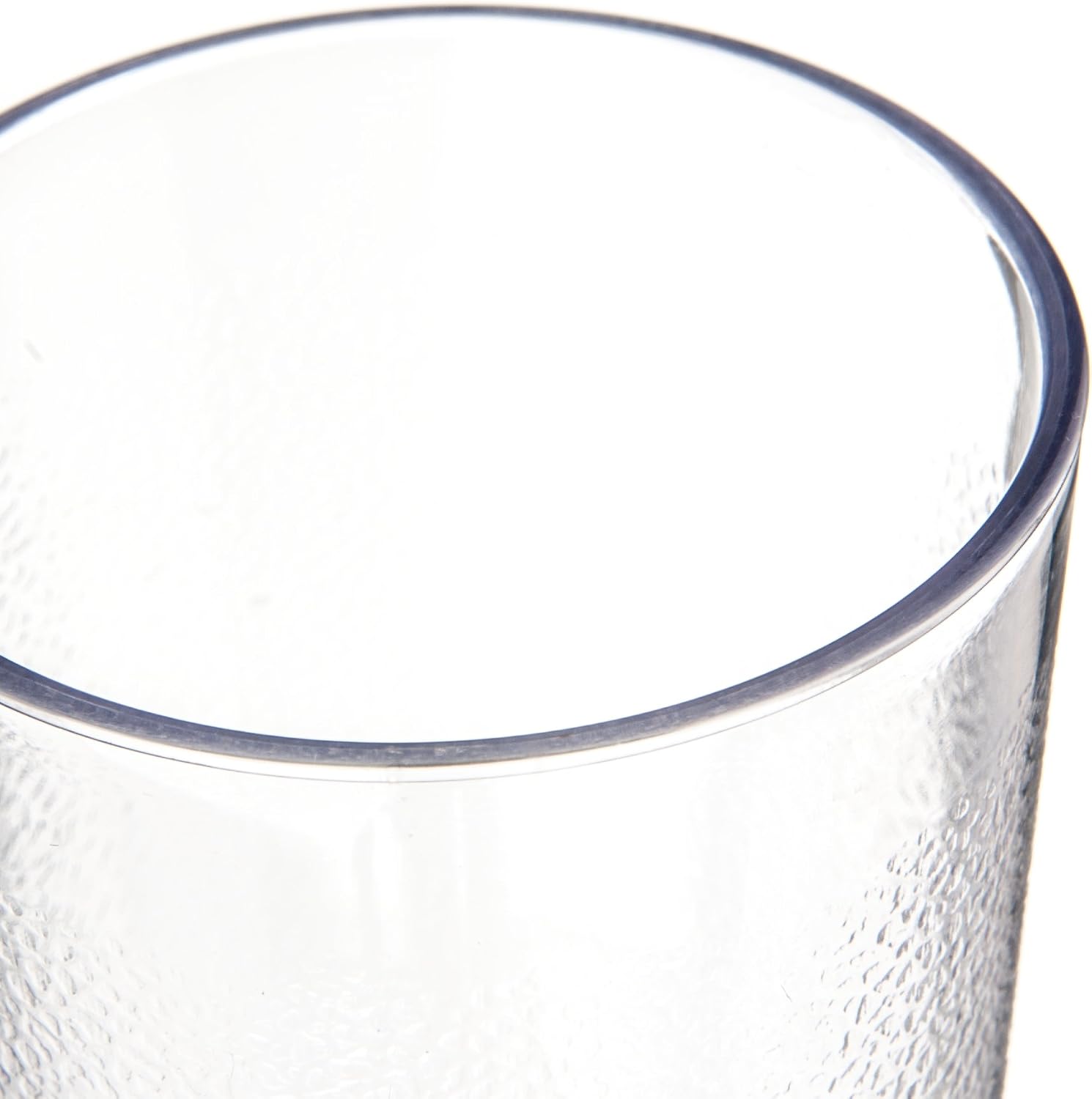 Elevate Your Drinkware Collection with the Clear 8-Ounce Stackable Plastic Tumbler