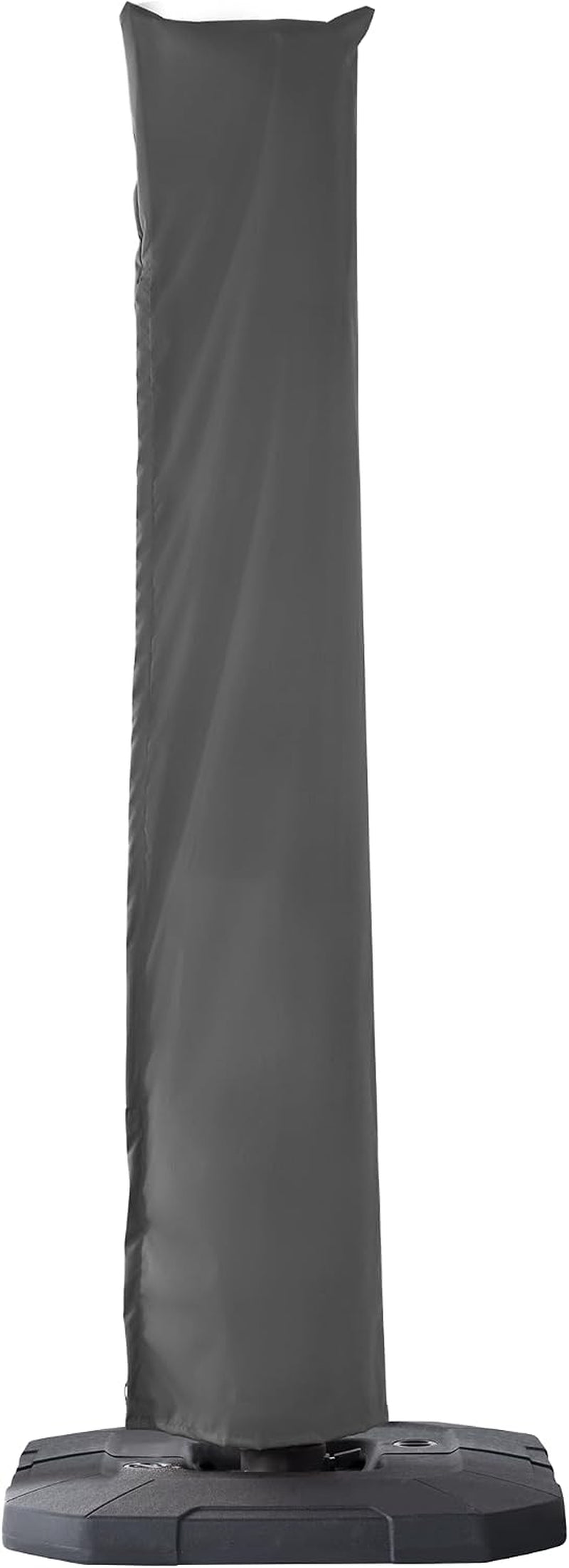 Cantilever Patio Umbrella Cover Outdoor Umbrella Covers, Grey | Telescopic Rod & Zipper, Waterproof, UV Resistant, for 9X9 FT, 10X10 FT, 9X12 FT and 10X13 FT Cantilever Umbrellas